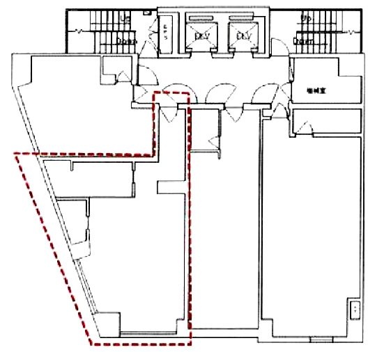 ソワレド銀座第2弥生ビル6F 間取り図