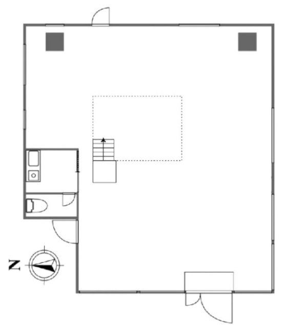 シュロス東高円寺1F 間取り図