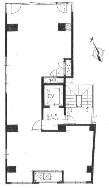 十印ビル3F 間取り図