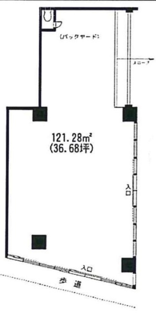 ネオマイム町田ビル1F 間取り図