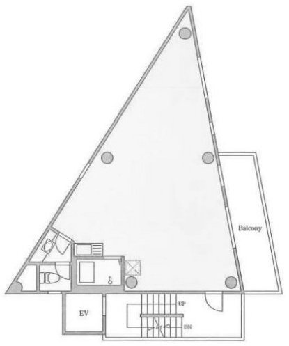 第二ゼネラルビル6F 間取り図