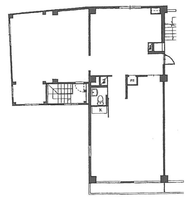 原宿イノセビル2F 間取り図
