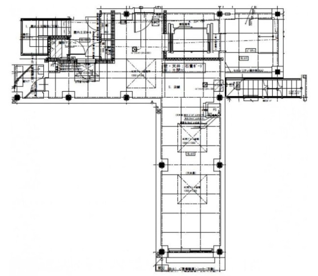 (仮)慶楽傳順ビル1F 間取り図