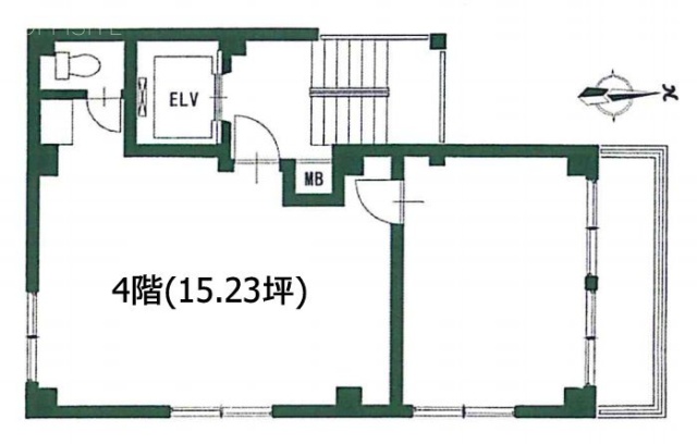 錦糸町第6秦ビル4F 間取り図