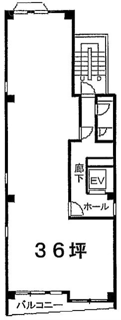 第三ダイヤモンドビル3F 間取り図