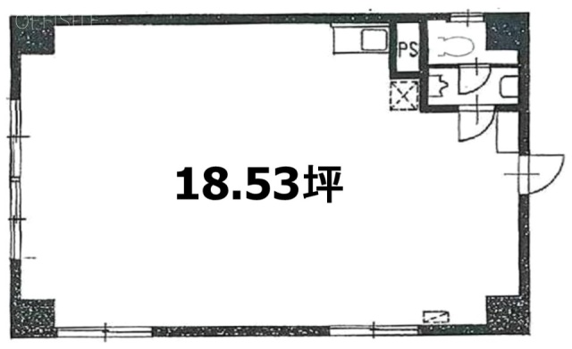 第2サン・ポーエムビル301 間取り図