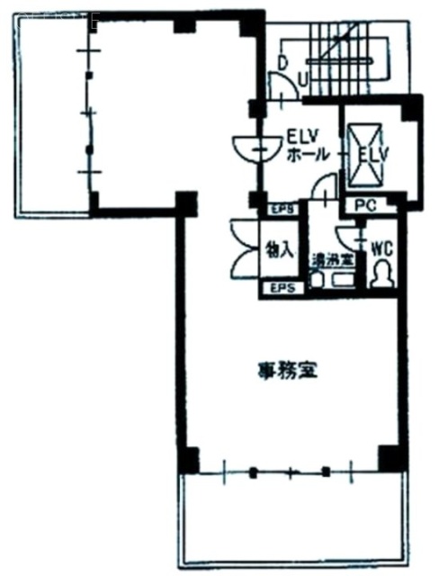 新橋五光ビル7F 間取り図