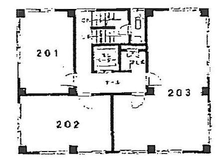HUB GINZA EASTビル203 間取り図