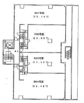 カーサブランカビル501 間取り図