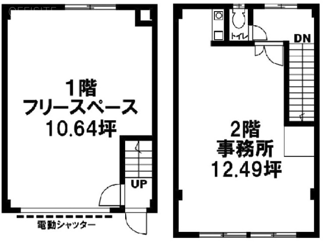 柏ウェルズ21ビルD 間取り図