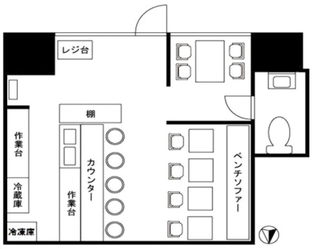 ニューハイム板橋ビル105 間取り図