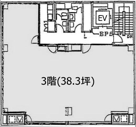 鶴見センタービル3F 間取り図