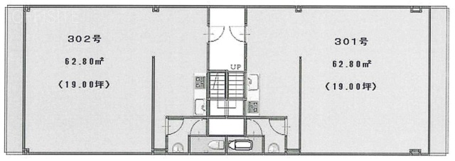 明泰ビル301 間取り図