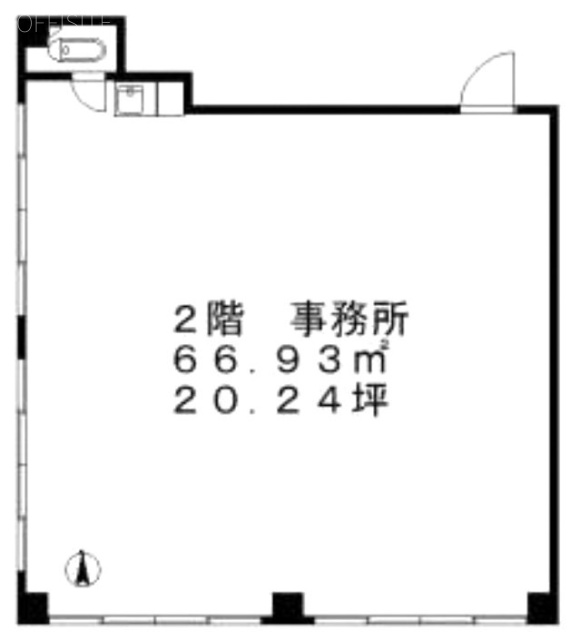 野口ビル2F 間取り図