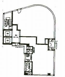 141ビル3F 間取り図