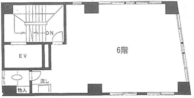 千代田ビル601 間取り図