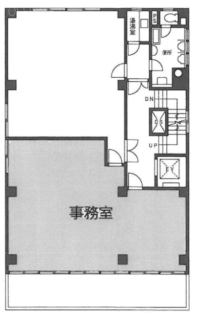 竹本ビル4F 間取り図