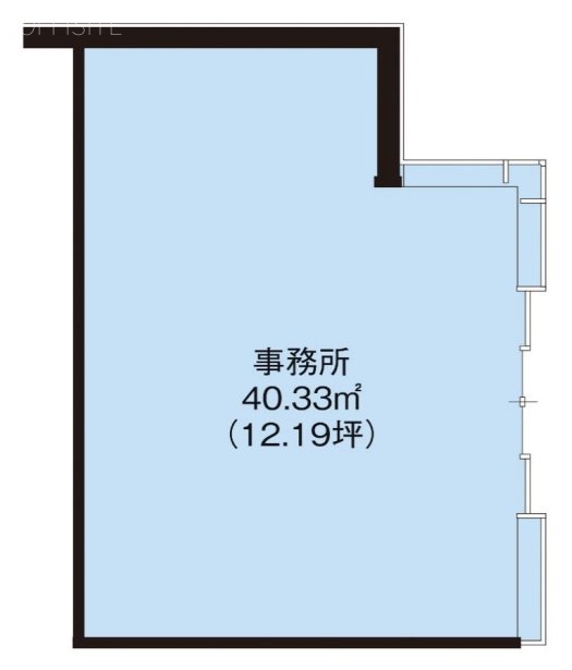 MS芝浦ビル1F 間取り図