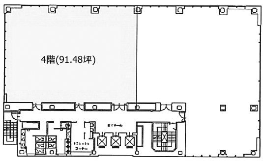 京橋TDビル4F 間取り図