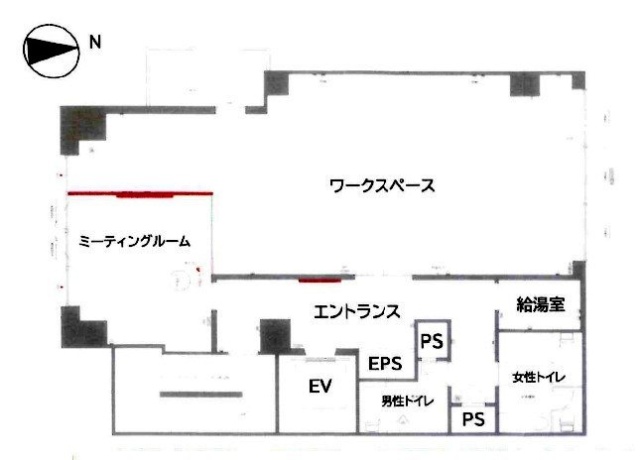 日宝秋葉原ビル13F 間取り図