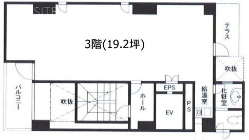サンコーノビル3F 間取り図