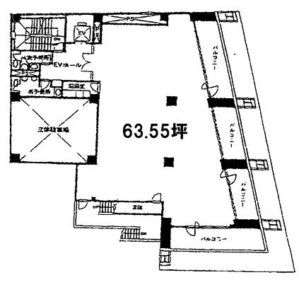 成宝ビル5F 間取り図