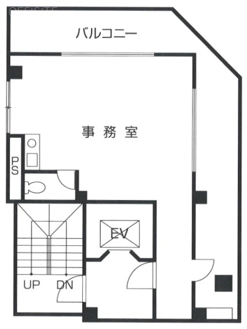 第二松本ビル7F 間取り図
