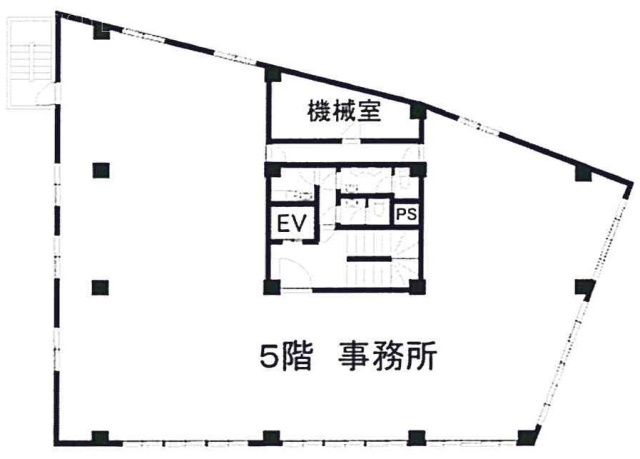 谷ビル5F 間取り図