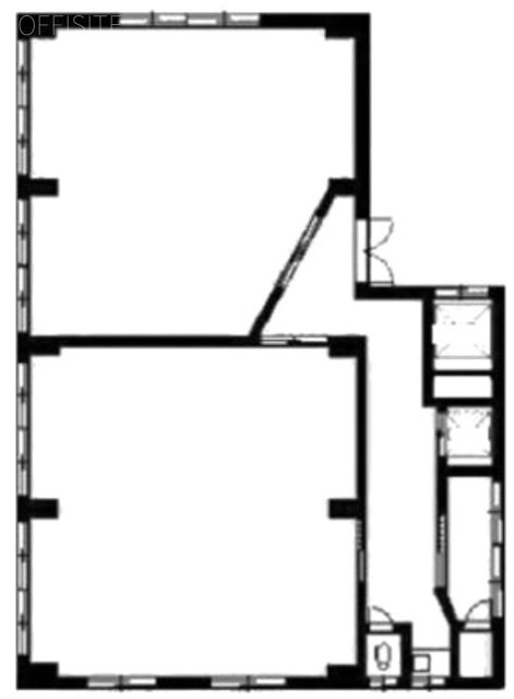 片原ビル2F 間取り図