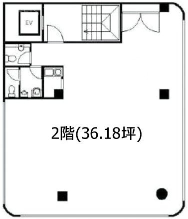 滝ビル2F 間取り図
