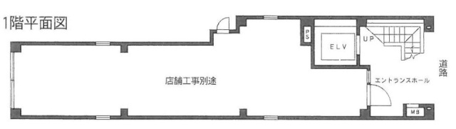 南青山TCビル1F 間取り図