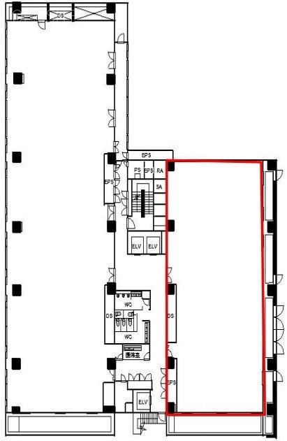 Daiwa赤坂ビル7F 間取り図