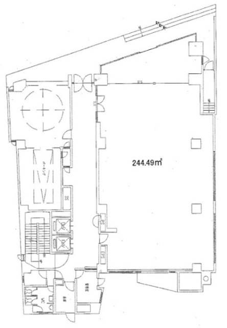 相鉄北幸第2(菱進横浜)ビル1F 間取り図