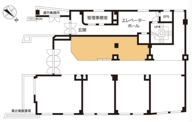 日興初台スカイマンション15・16 間取り図