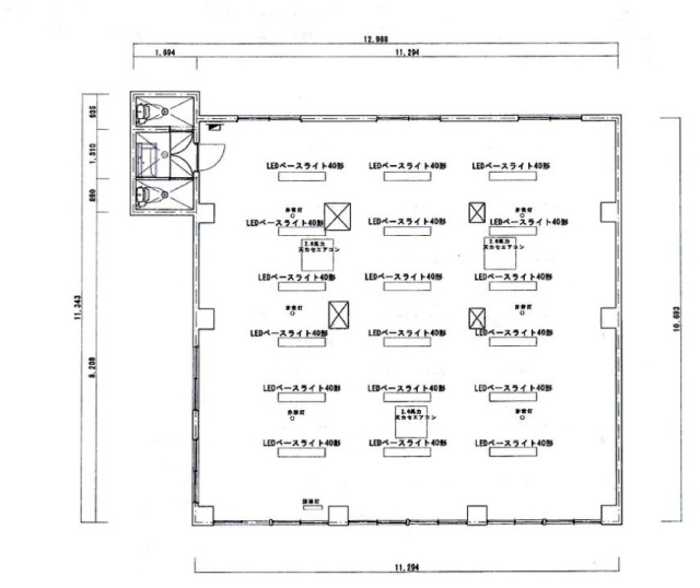 セントラルハイム1F 間取り図