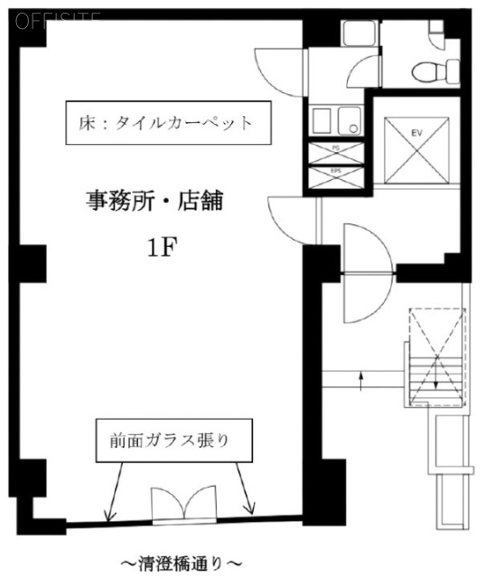 KVTビル21F 間取り図