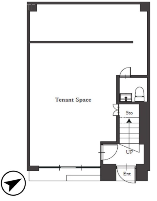 TRUST VALUE 水天宮1F 間取り図