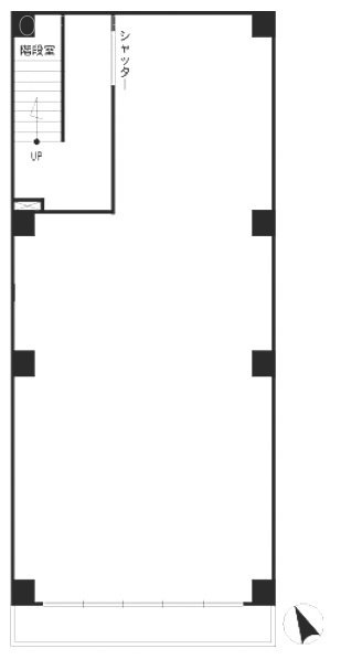 河村ビルB1F 間取り図