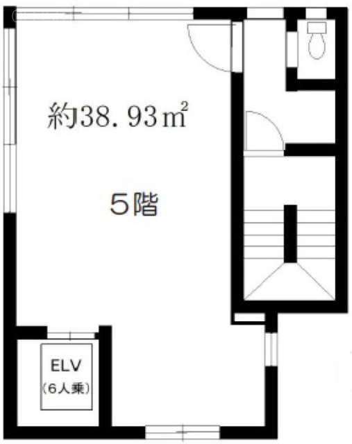 水戸ビル5F 間取り図