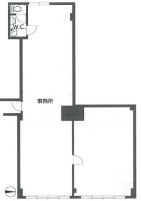 エザンス高井戸ビル2F 間取り図