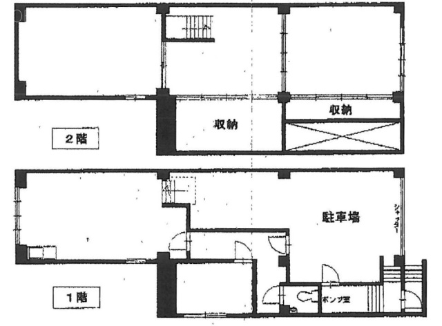 ナイスダイヤモンドビル1-2F 間取り図