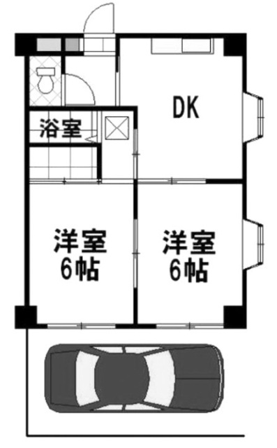 エクセレント・プレス南葛西101 間取り図