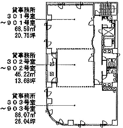 パラッツォシエナ801 間取り図