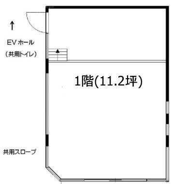 ニュー高見ビル1F 間取り図