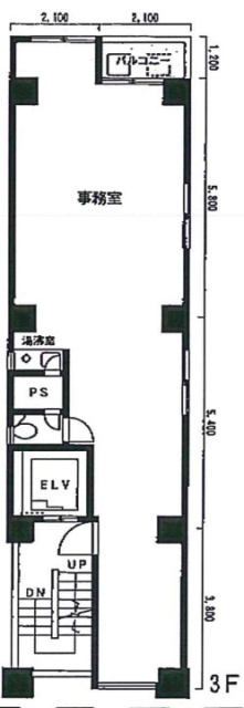 第一直樹ビル3F 間取り図