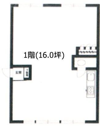 アプト・クボタ1F 間取り図