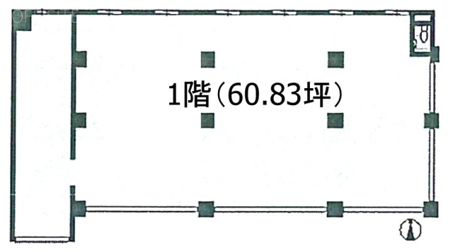 第二小崎ビル1F 間取り図