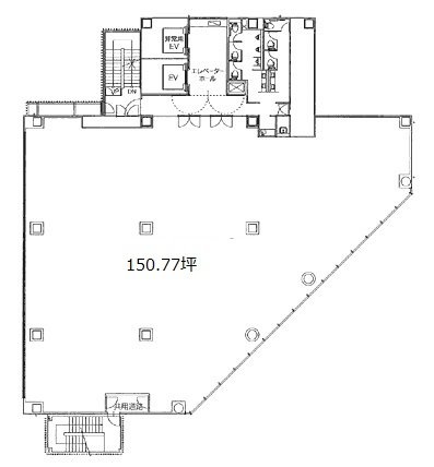 新四curumuビル11F 間取り図