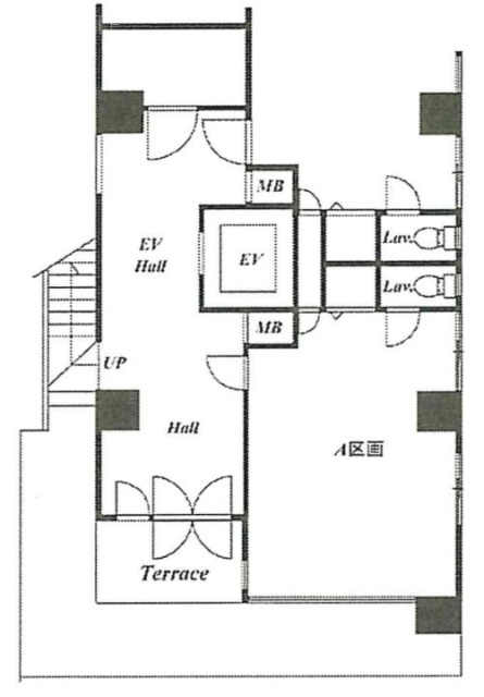 竹内ビルA 間取り図