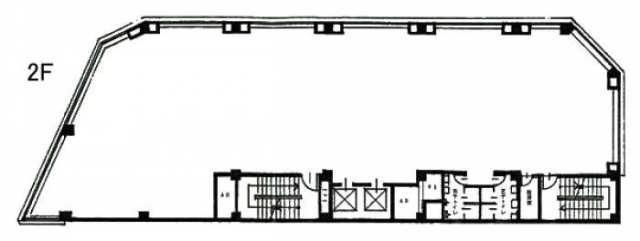 五反田不二越ビル2F 間取り図